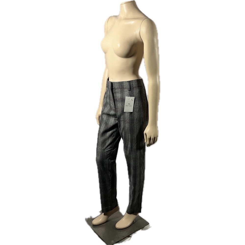 NWT Paul Smith Plaid Check tailored trousers